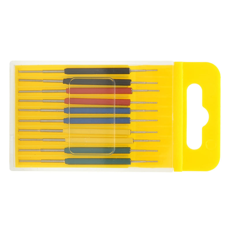 [Australia - AusPower] - Micro IC Hook Clip, 10Pcs Mini IC Clamp Adapter for SOP SOIC Test Leads, Multimeter Accessory 
