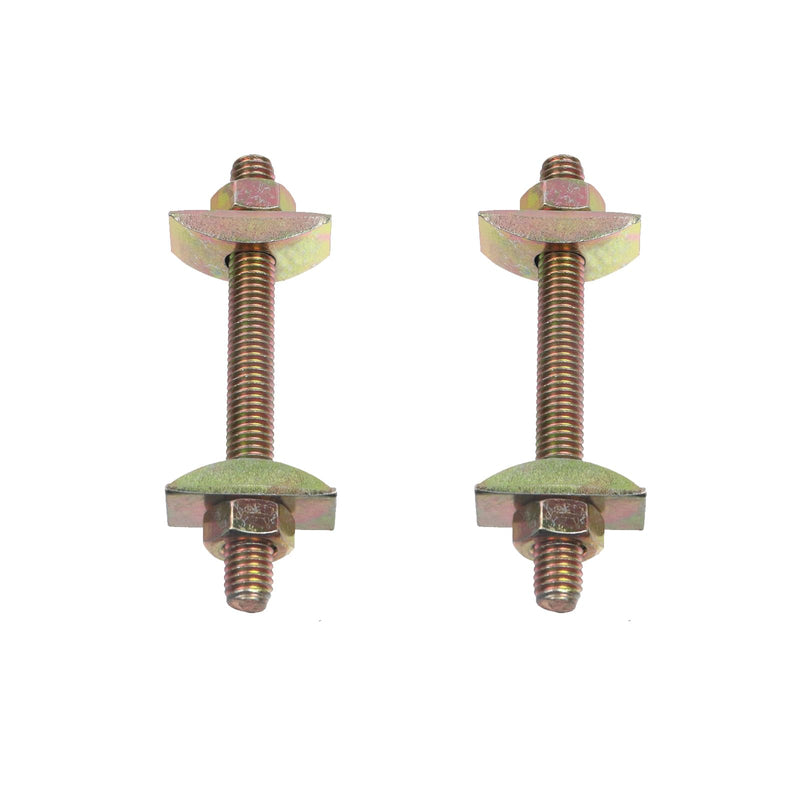[Australia - AusPower] - Semetall 10 Sets Countertop Connector Bolts,M8×80mm Table Top Fasteners,Joint Connectors Drawbolt Pack,Miter Draw Bolt and Zipbolt for Wide Range of Furniture Panels M8×80mm 