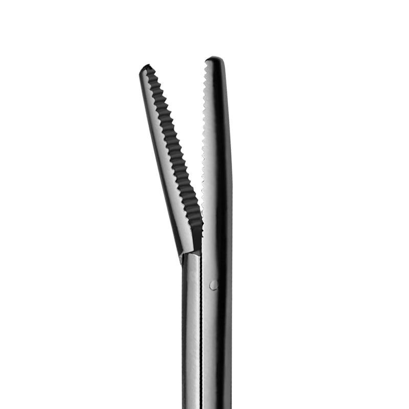 [Australia - AusPower] - Precise ENT Procedures with Alligator Ear Forceps - Curved Jaw Design, Non-Slip Grip Handle, Fine-Tip, Reusable and Easy to Clean - 12 Inches 12 Inch 