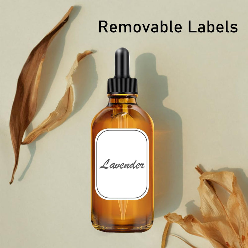 [Australia - AusPower] - 2 Pack 4 oz Amber Dropper Bottles, Tincture Bottles with Dropper, Glass Serum Bottle with Dropper for Essential Oils with Funnel, Labels & Pipette(Unbreakable Plastic Eye Dropper) 