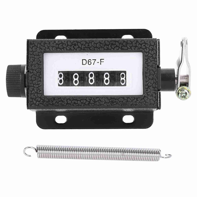 5 Digit Stainless Steel Counter for Baling Presses, Manual Resettable, 0-99999, Agricultural Machinery Accessories, Hay Bale Production