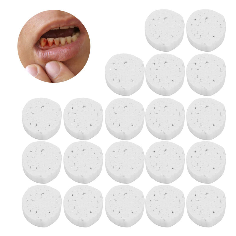 [Australia - AusPower] - 100 x Gauze Rolls, Cotton Pads for Dentists, Rolled Cotton Balls, Natural Cotton Rolls, Highly Absorbent Cotton for Mouth and Nose 