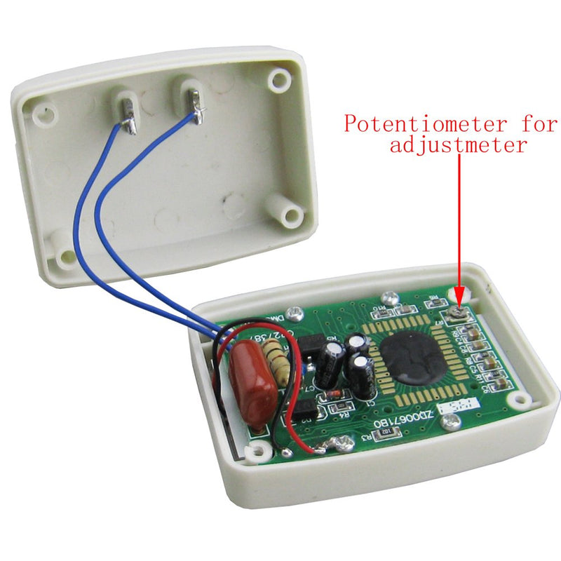 [Australia - AusPower] - LCD Digital Voltmeter, Flat US Plug in Voltmeter Volt Panel Meter AC 80-300V, Voltage Tester 110V 220V, Voltage Measuring Monitor, Gauge Household Power Amp Meter 