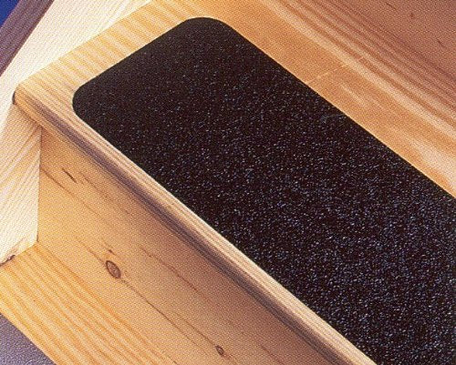 Safe Way Traction 12" X 10' Foot Roll of Black Rubberized Anti Slip Non Skid Safety Tape 3510-12-10