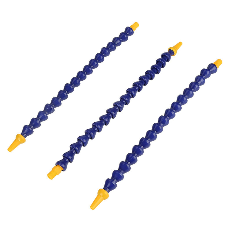[Australia - AusPower] - Pack of 10 High Quality Flexible Plastic Coolant Hoses with 1/8 BSPT Thread for Lathes, CNC and Other Machines 