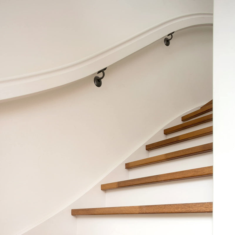 5-Pack Jumbo Handrail Brackets for Stairways and Hallways, Oil Rubbed Bronze – Design House, 182048 Jumbo Handrail Bracket