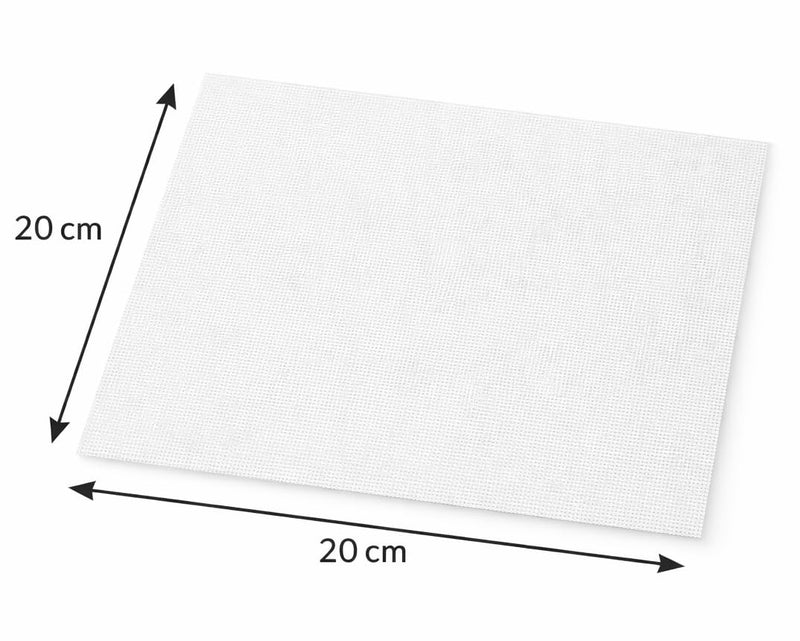 Nylon Mesh Pressing Wraps without Seam, Seamless Nylon Press Film, 15 & 25 Micron Filter Fabric, Heat Resistant & Tear-Resistant Press Sheets, Fine Mesh Filter Cloths (15 Micron, 20 x 20 cm) 20x20cm 15 micron