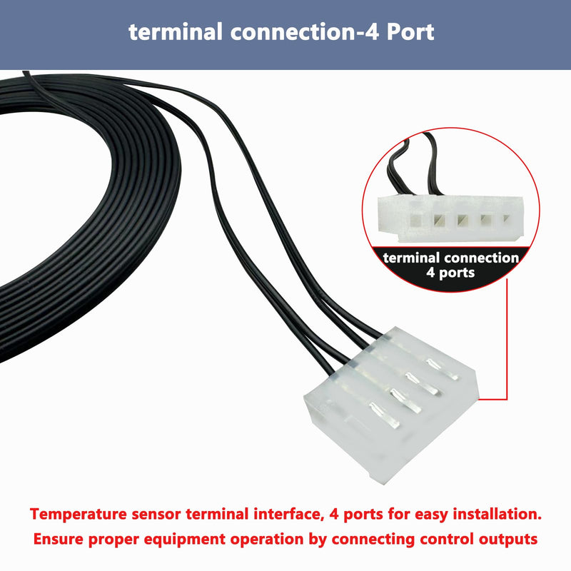 [Australia - AusPower] - 11-0515-21 for Scotsman Ice Machine Temperature Sensor Set 11-0515-21 Temp Sensor for Ice Makers Probe Sensor11 0515 21 11051521 