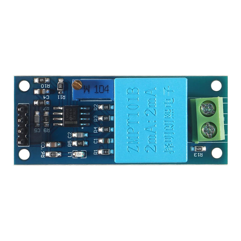 [Australia - AusPower] - 6pcs ZMPT101B Voltage Sensor 5-30V Power Supply Single Phase Active Sine Wave Voltage Output Variable Voltage Transformer Module with Dupont Cable 