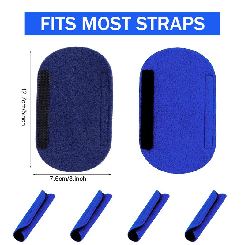 [Australia - AusPower] - CPAP Belt Covers CPAP Mask Headband Belt Covers 4 Pack Comfortable Face Pads for Reducing Cheek Red Spots and Indentations 