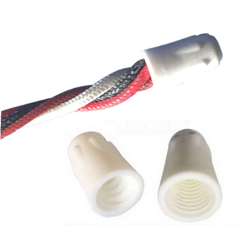 [Australia - AusPower] - 20 Pack Small Ceramic Wire Connector, Small Size 22-14 AWG, 600V High Heat Ceramic Twist Caps (01, Small) 