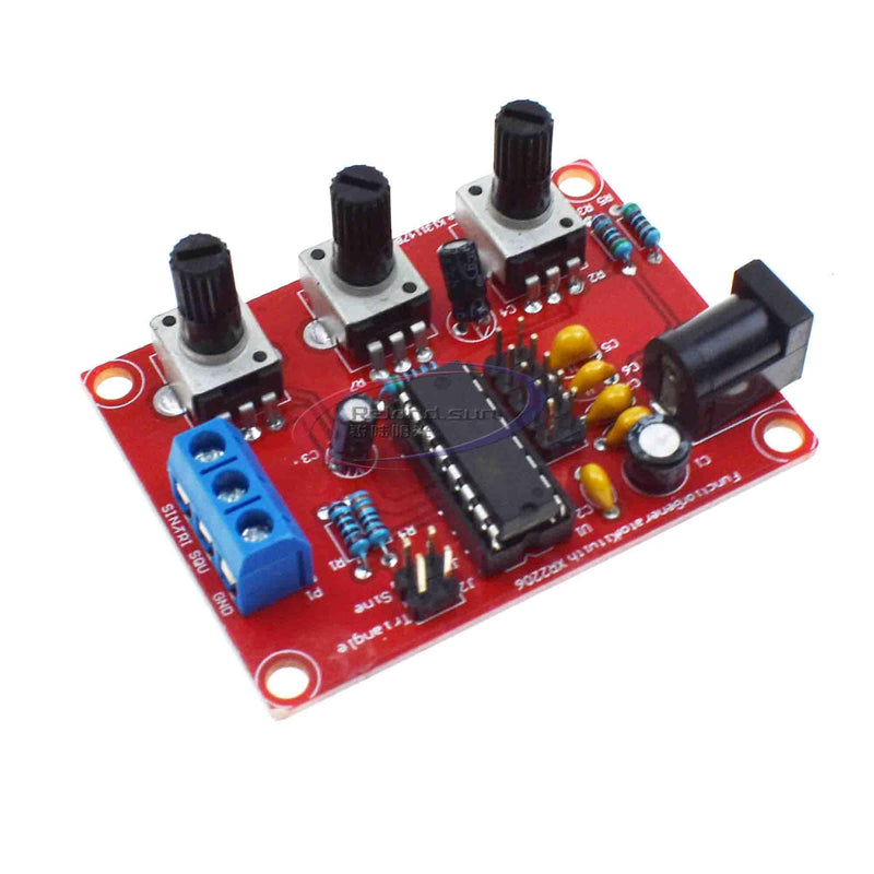 [Australia - AusPower] - 4PCS XR2206 Function Module DIY Kit Sine Triangle Square Output 1Hz-1MHz 9-12V DC Input 