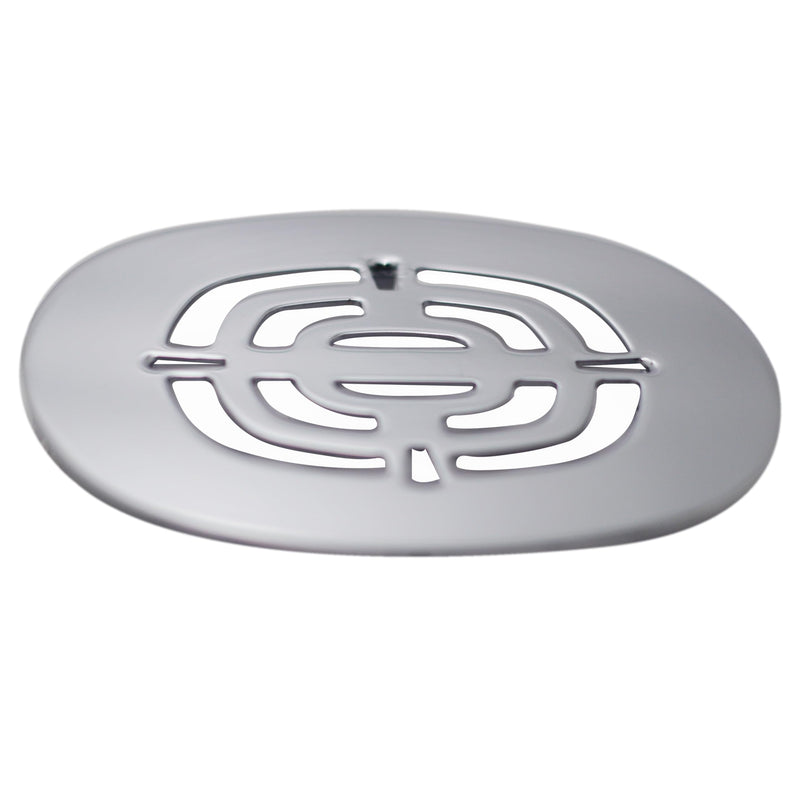 Westbrass Brass Snap-In Shower Strainer Grid, Polished Chrome, D316-26 1-Pack