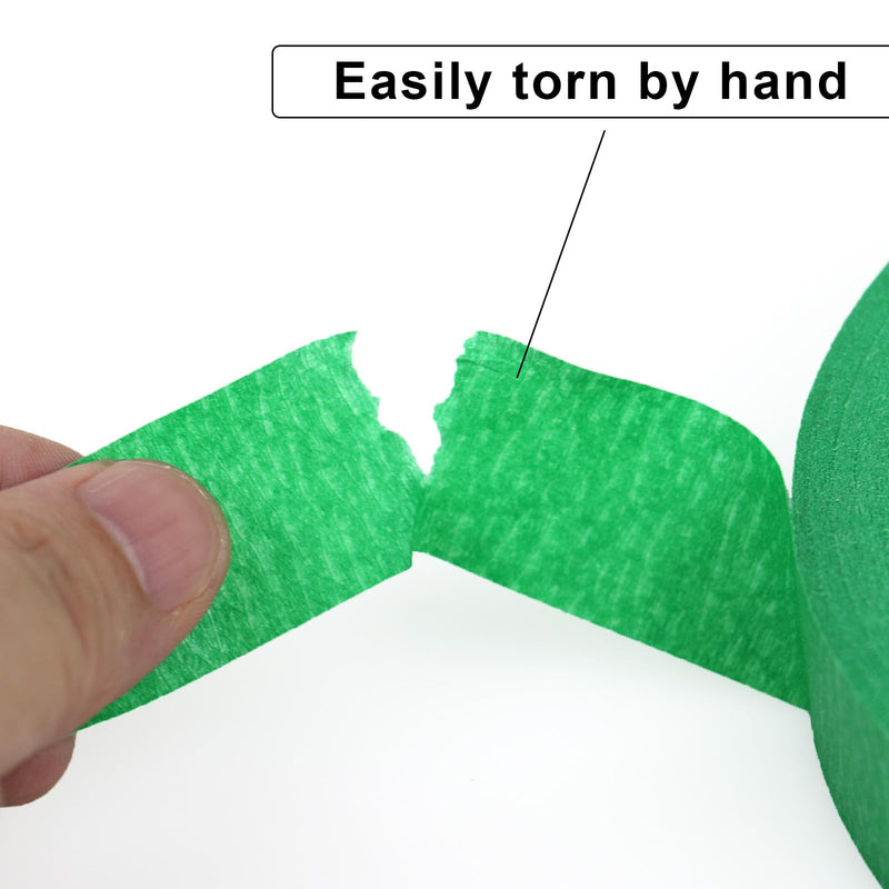 [Australia - AusPower] - 2 Pack Green Painters Tape - Masking Tape 1 Inch Wide - Multi-Surface, Smart Adhesion, Indoor & Outdoor - 180FT Total - Paint Tape for DIY, Labeling, Art, Car, General Purpose (#3910) 