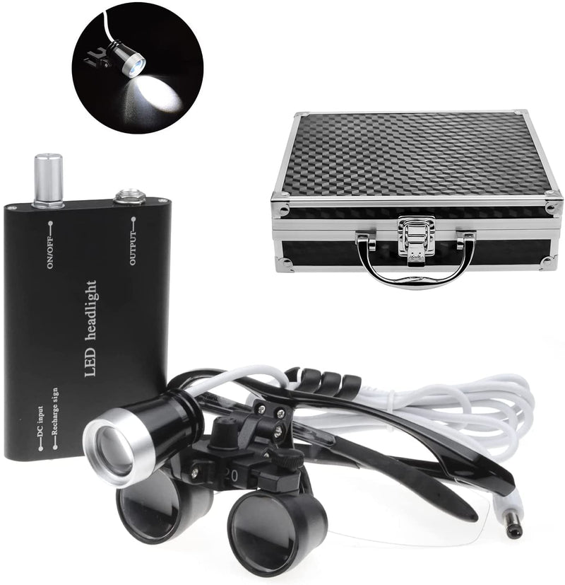 [Australia - AusPower] - ?Dental Loupes ? 2.5X420mm Portable Dental Surgical Medical Binocular Magnifying Glasses 