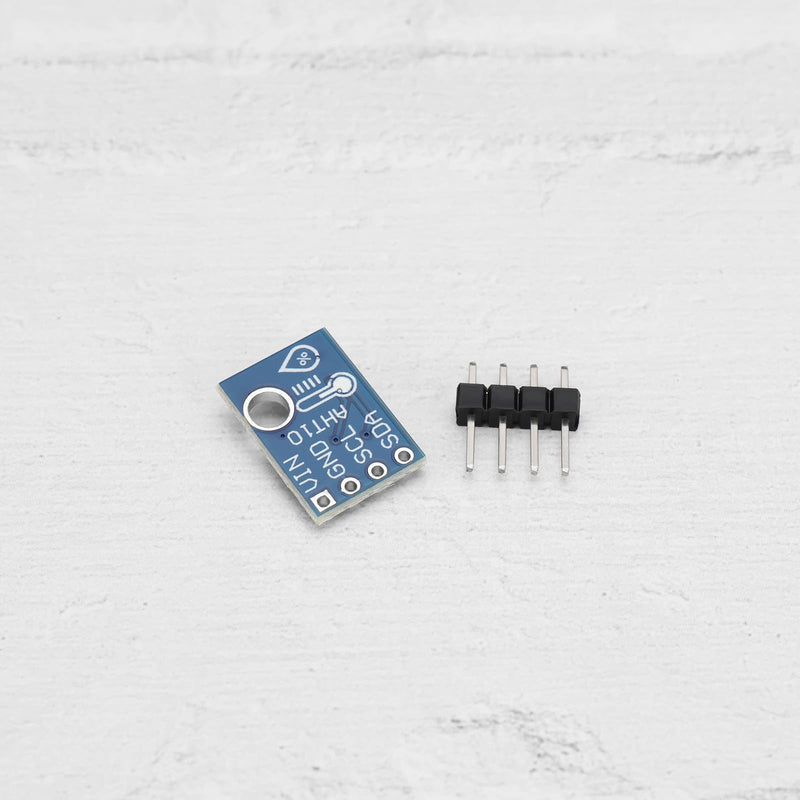 [Australia - AusPower] - ECSiNG 4 Sets AHT10 I2C Digital Temperature Humidity Sensor Module Temperature Humidity Measurement Module IIC Communication Replace SHT20 Suitable for Testing Equipment 