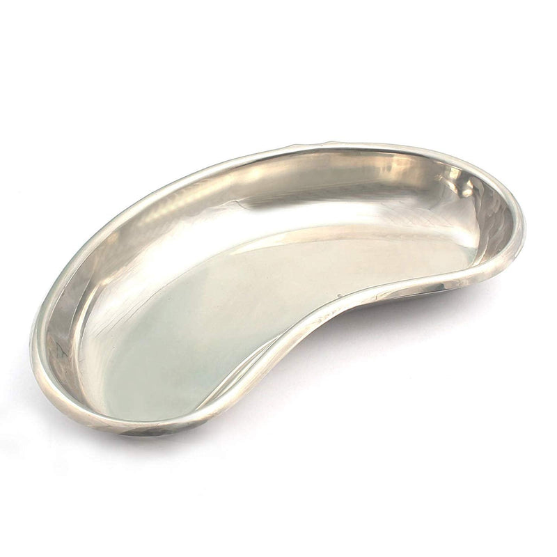 [Australia - AusPower] - Stainless Steel Medium Kidney Tray 8" inch Basin Finest Emesis Bowl SS 304 Round Edges Surgical Utility 500 cc 