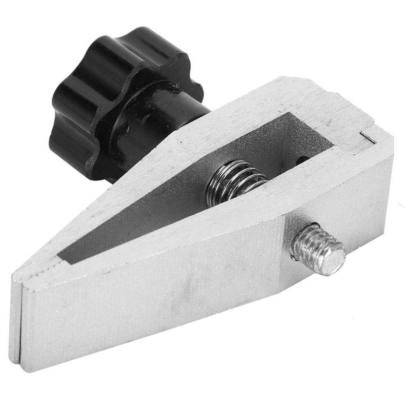 [Australia - AusPower] - Stainless Steel Push Pull Force Fixture 500N Tensile Tester Fixture Jaw Thrust Tension Meter Clamp With Anti Slip Knob For Testing Destructive Rubber Cables Paper 