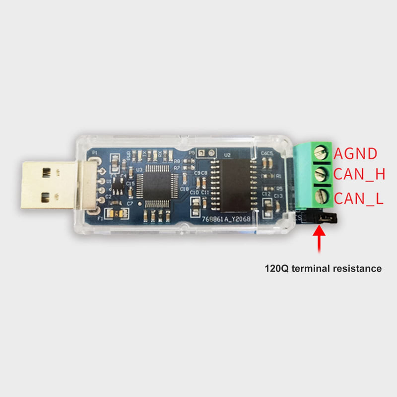 [Australia - AusPower] - USB to CAN Converter Module,USB to CAN Module Converter Control Isolation Version Debugging Analysis Assistant Case 