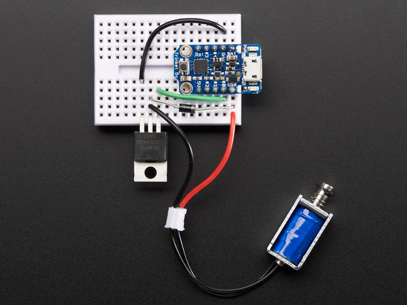 Adafruit Mini Push-Pull Solenoid - 5V [ADA2776]