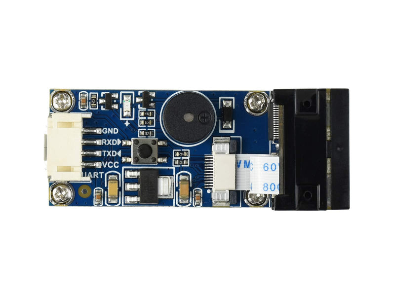 [Australia - AusPower] - Waveshare Barcode Scanner Module 1D/2D Codes Reader with USB and UART Interface 