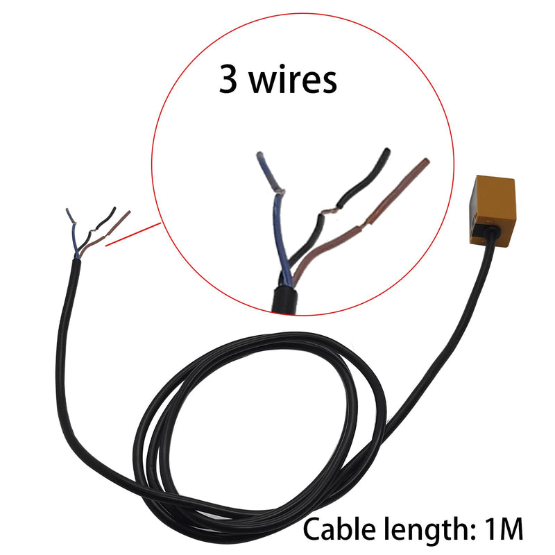 [Australia - AusPower] - TL-Q5MC1 NO NPN Inductive Proximity Sensor Switch Detector 5mm 3 Wire DC 10~30V Normal Open 5Pcs 
