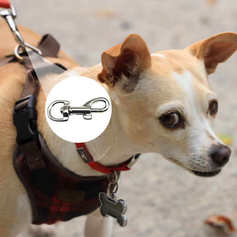 [Australia - AusPower] - 30 Pcs Trigger Clips Clasp, 1.9 inches Zinc Alloy Swivel Eye Snap Clip Hook for Dog Lead, Pet Leashes, Men Keyring, Key Chain, Hiking 