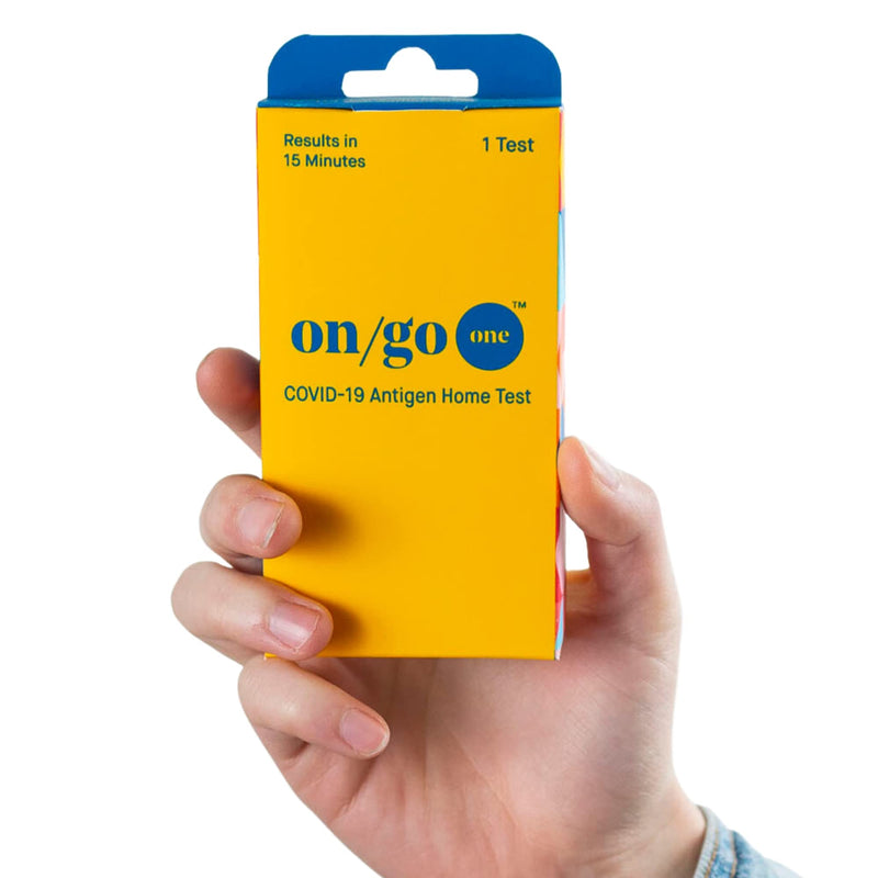 [Australia - AusPower] - On/Go One Rapid COVID-19 Self-Test Kit with Test-to-Treat App, 1 Pack, 1 Test Total, 15-Minute Results, FDA EUA Authorized, Easy to Use at Home, Fast and Accurate. Effective for testing JN.1 1 Count (Pack of 1) 