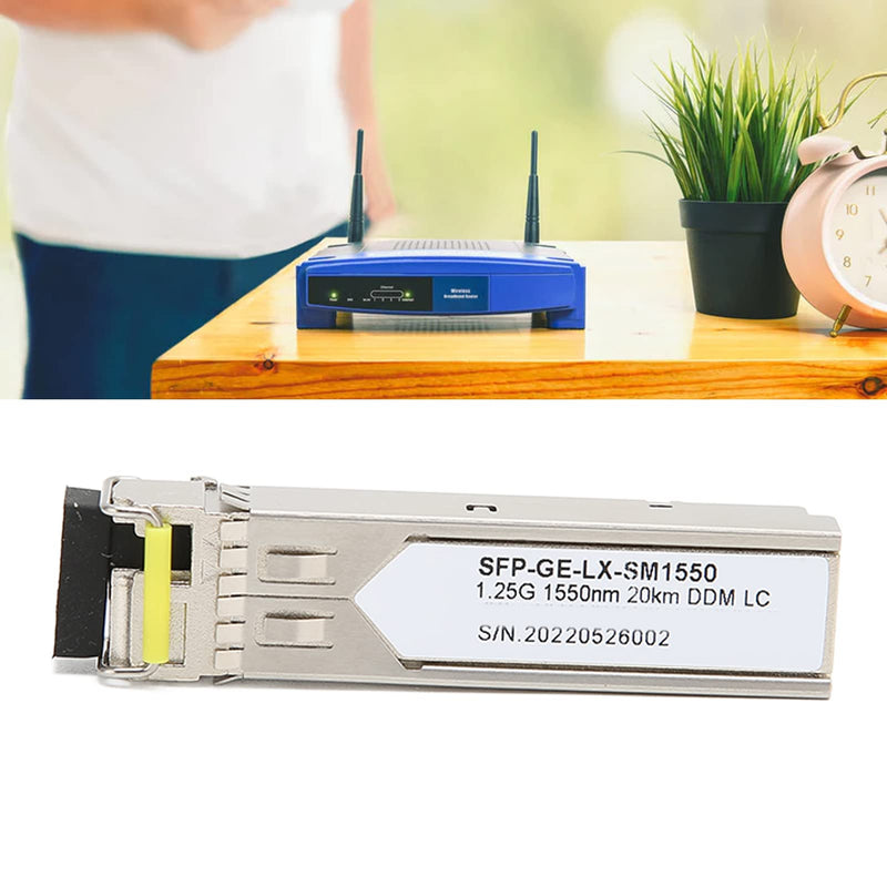 1.25Gb SFP Optical Module, 1550nm Single Mode Single Fiber SFP Transceiver, Up to 20Km, Support for DDM, for ZTE, for H3C, for RIGOAL, for