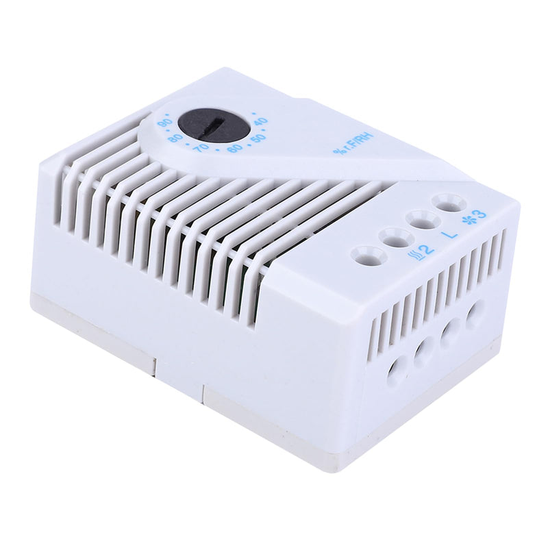 [Australia - AusPower] - Mechanical Humidity Controller hygrostat Hygrostat Fan Heater Humidity Adjuster hygrostat vmc for TV Cabinet 2 to 3 Pole Terminal Neutral Line 12 to 250 V (MFR012) Termoregolatori MFR012 
