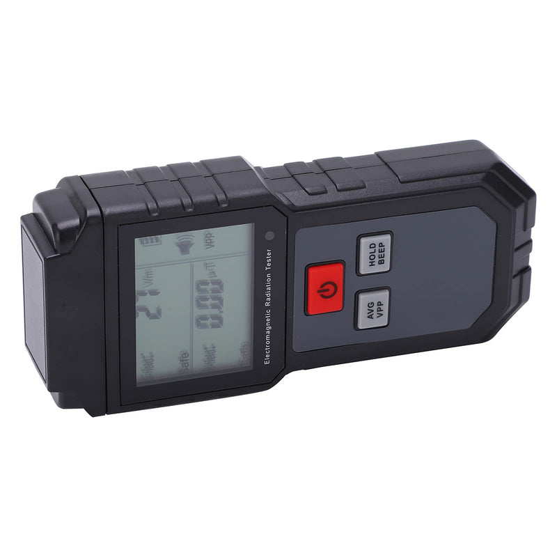[Australia - AusPower] - EMF Meter, 5Hz-3500MHz EMF Detector, Digital Radiation Detector for Electromagnetic Fields, Portable Digital LCD EMF Detector, Sound Light Alarm, Great Tester for EMF Inspection 