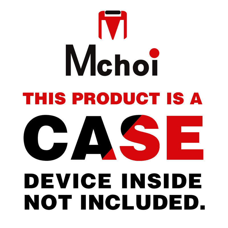 [Australia - AusPower] - Mchoi Stethoscope Case Compatible with 3M Littmann Classic III, Lightweight II S.E, MDF Acoustica Deluxe Stethoscope, Extra Room for Medical Scissors EMT Trauma Shears and Accessories, Black Grey 