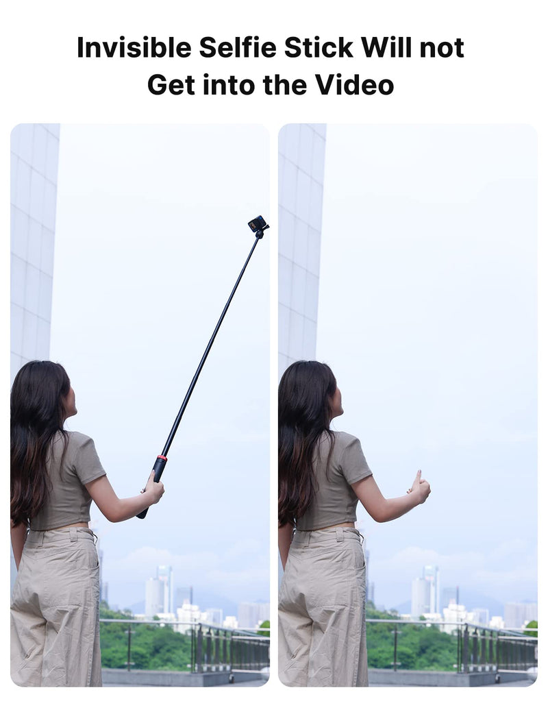 [Australia - AusPower] - 57in Selfie Stick Tripod - ULANZI Go Quick II Extendable Tripod Stand Magnetic Suction Quick Release Vlog Accessories Handle for GoPro Hero 11 10 9 8 7 6 5/Max/DJI OSMO Action Cam Selfie Tripod 