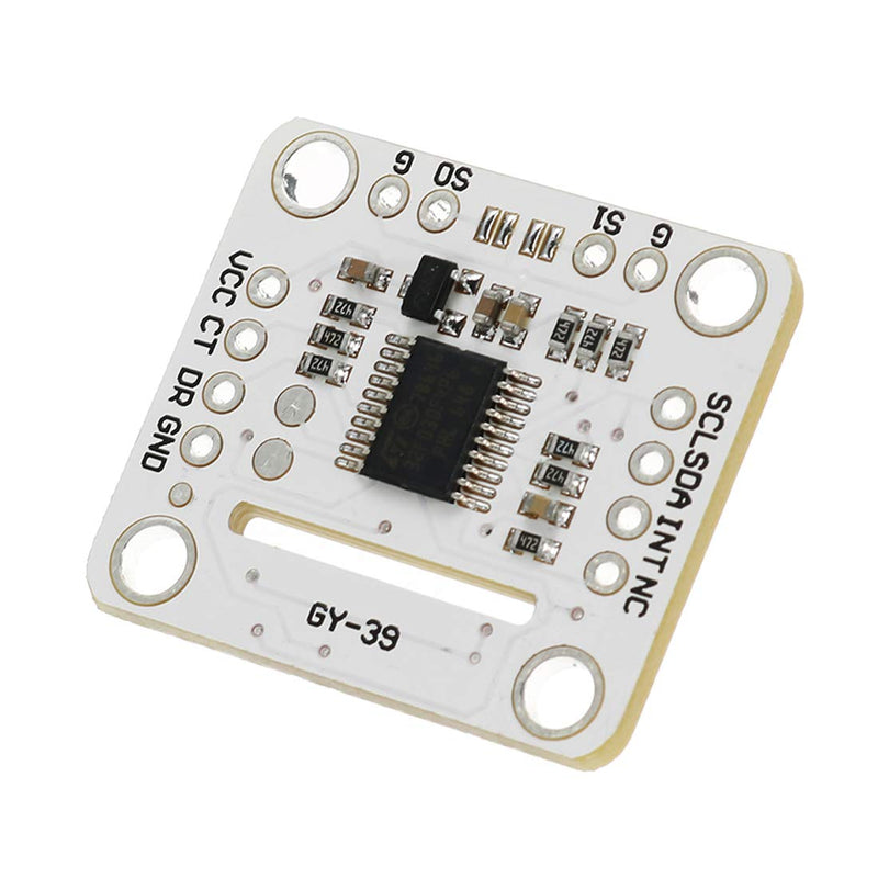 [Australia - AusPower] - HiLetgo GY-39 Light Intensity Temperature Humidity Atmospheric Pressure Sensor 4 in One Integrated Sensor Module with Chip LTR308ALS+SPL06+SHTC3 
