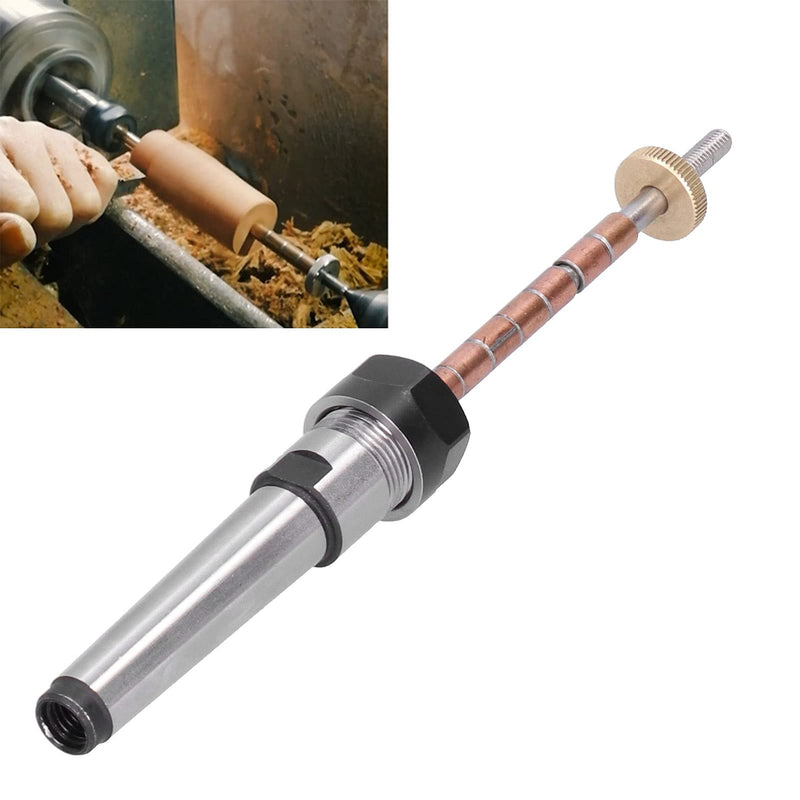 [Australia - AusPower] - Woodturning Pen Mandrel Taper Handle Collet Chuck Lathe Machine Revolving Centre Wood Turning Pen Barrel 