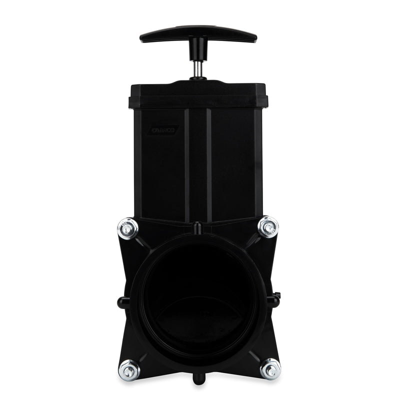 [Australia - AusPower] - Camco Camper/RV Gate Valve - Features Built-In 3.5-Inch Clear Adapter & 4 Bayonet Prongs - Fits 3-Inch Sewer Fittings & Connects Easily to RV Drain Pipe (39053) 3 Inch 