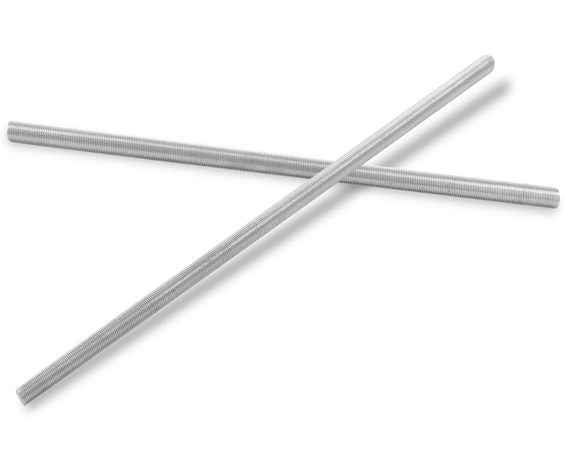 [Australia - AusPower] - Murtenze 2Pcs M6 x 250mm Fully Threaded Rod, 304 Stainless Steel Long Threaded Screw Right Hand Threads (Silver) 