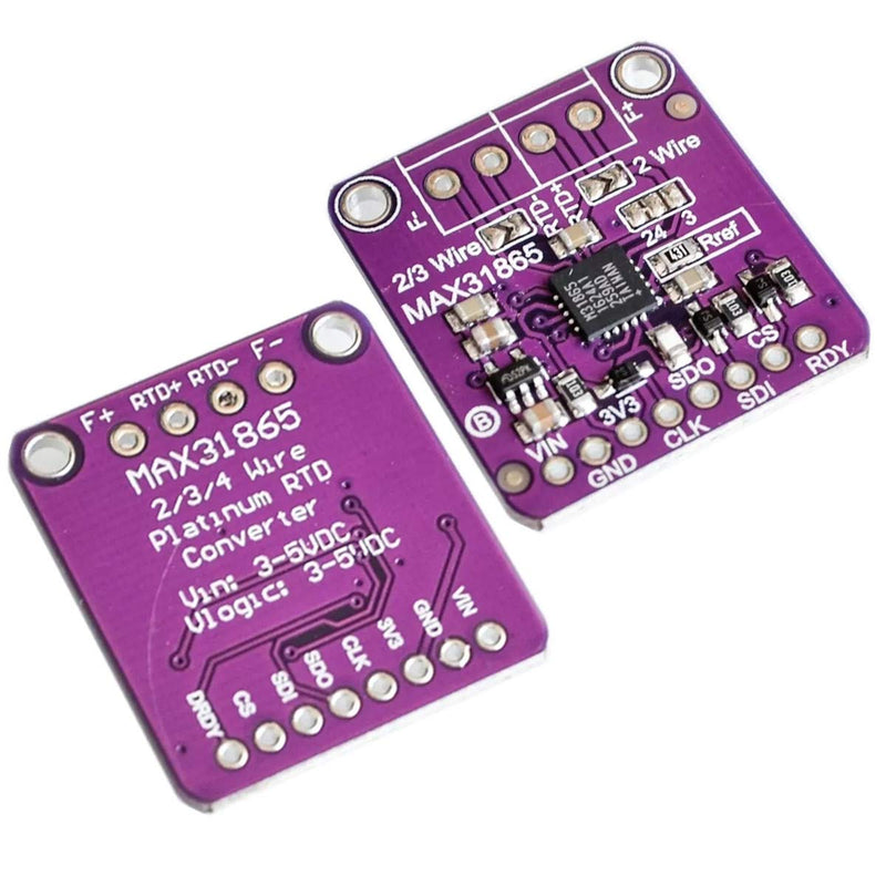 [Australia - AusPower] - FainWan PT100 MAX31865 RTD Temperature Thermocouple Sensor Amplifier Module Compatible with Ar-duino Rasp-Berry Pi 