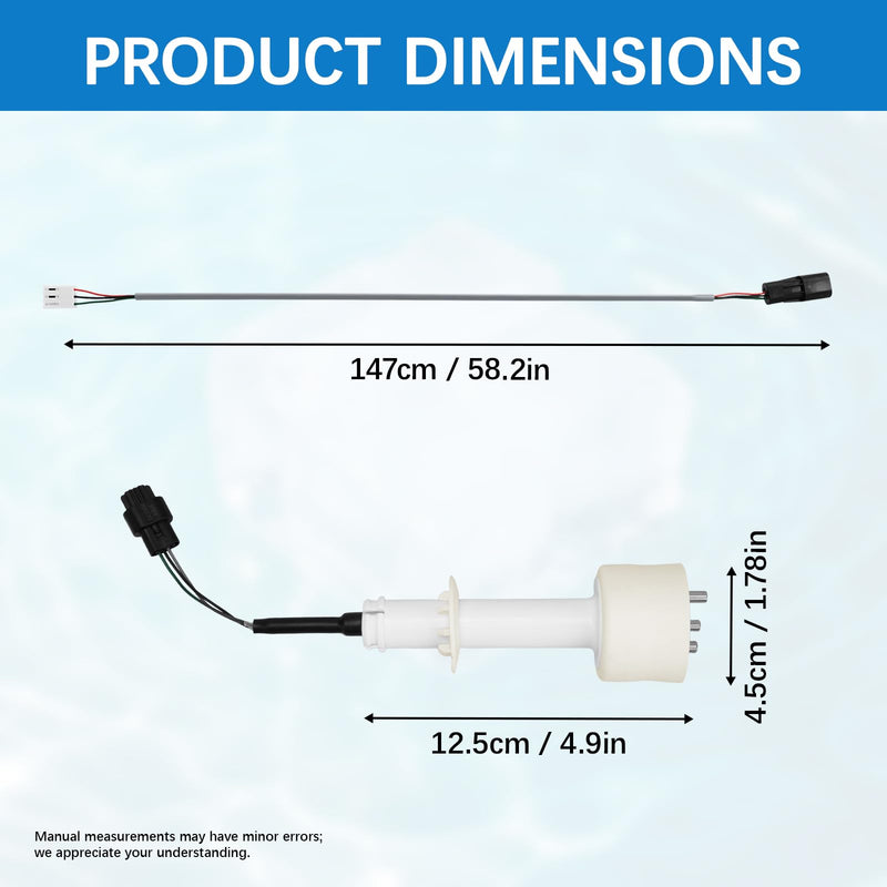[Australia - AusPower] - 000016053 ice Water Level Sensor Probe kit with Harness,for Manitowoc Ice Maker Parts,Replacement for Manitowoc ice Machines Parts,Compatible with 000007052, 000007724, 000007099 