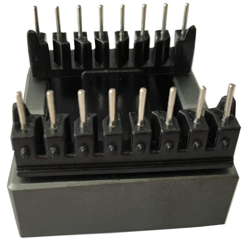 [Australia - AusPower] - 4sets EE42 Transformer Core 16pin EE4215 Inductor Ferrite Core with 8+8pin bobbin MnZn PC40 