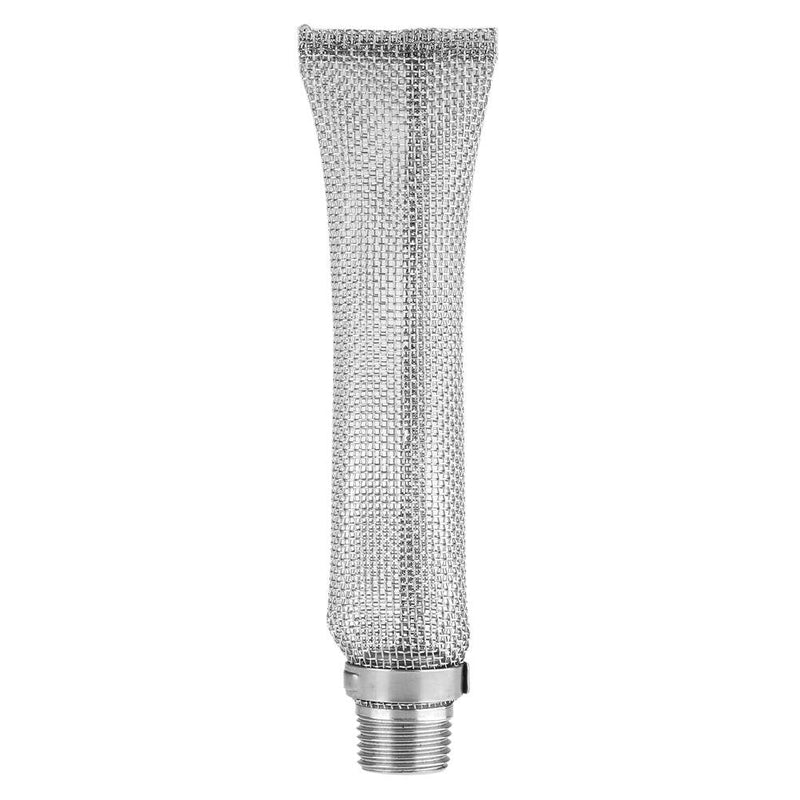 Fdit Stainless Steel Beer Filter 12" 6" Beer Brew Hop Strainer Tool for Kettle or Mash Tun 1/2"