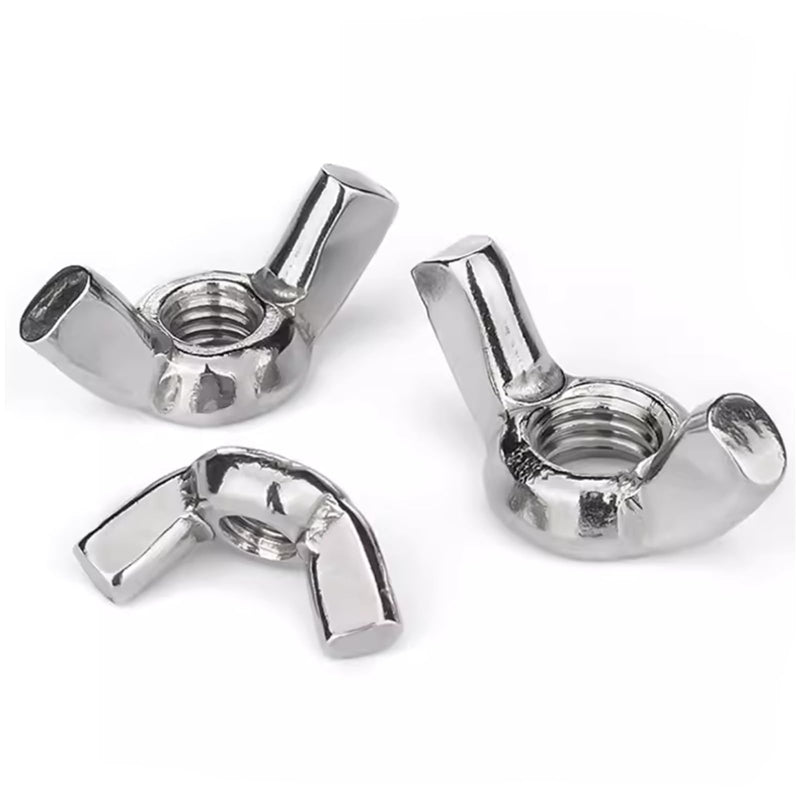 [Australia - AusPower] - 1/4"-20 Wing Nuts,Stainless Steel 18-8(304) Wing Nuts, 20Pcs-Pack 1/4"-20 