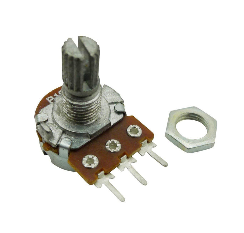 [Australia - AusPower] - Aihasd B10K 10K Ohm Adjustment Single Linear Rotary Taper Potentiometer Shaft 15 mm Pack of 10 