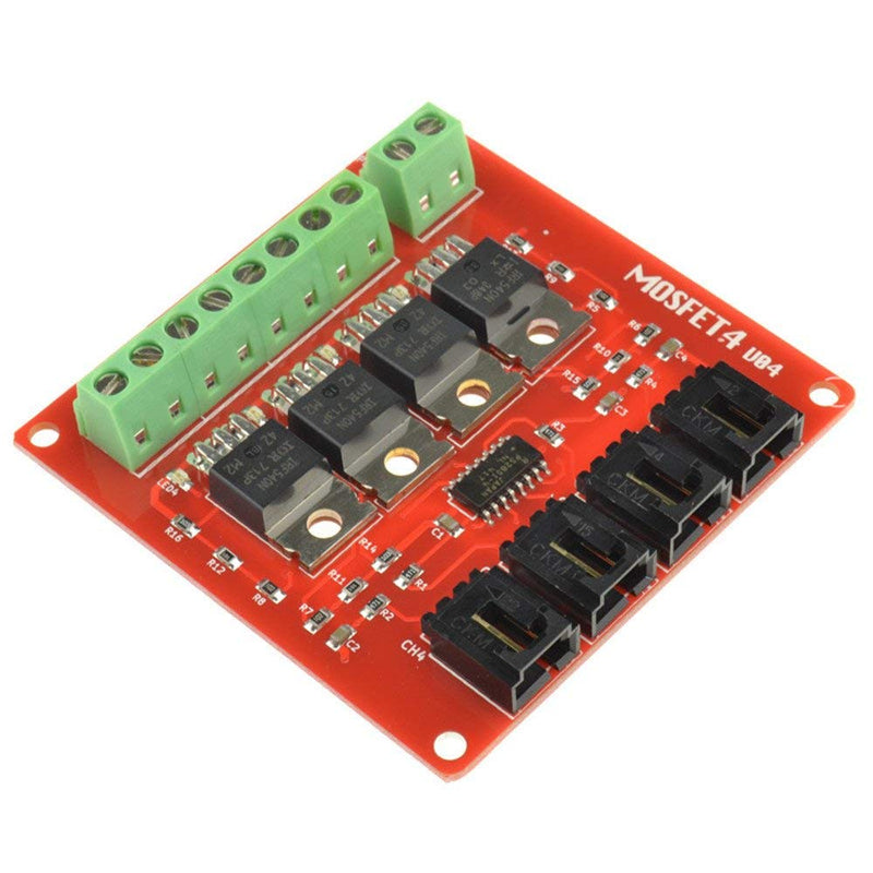 [Australia - AusPower] - DollaTek 4 Channels 4 Route MOSFET Button IRF540 V2.0 for Arduino 