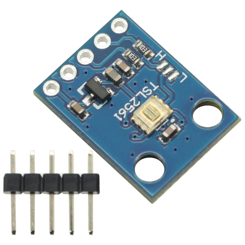 [Australia - AusPower] - GY-2561 Infrared Sensor TSL2561 Luminosity Sensor Breakout Infrared Light Sensor integrating Sensor,luminance Sensor 