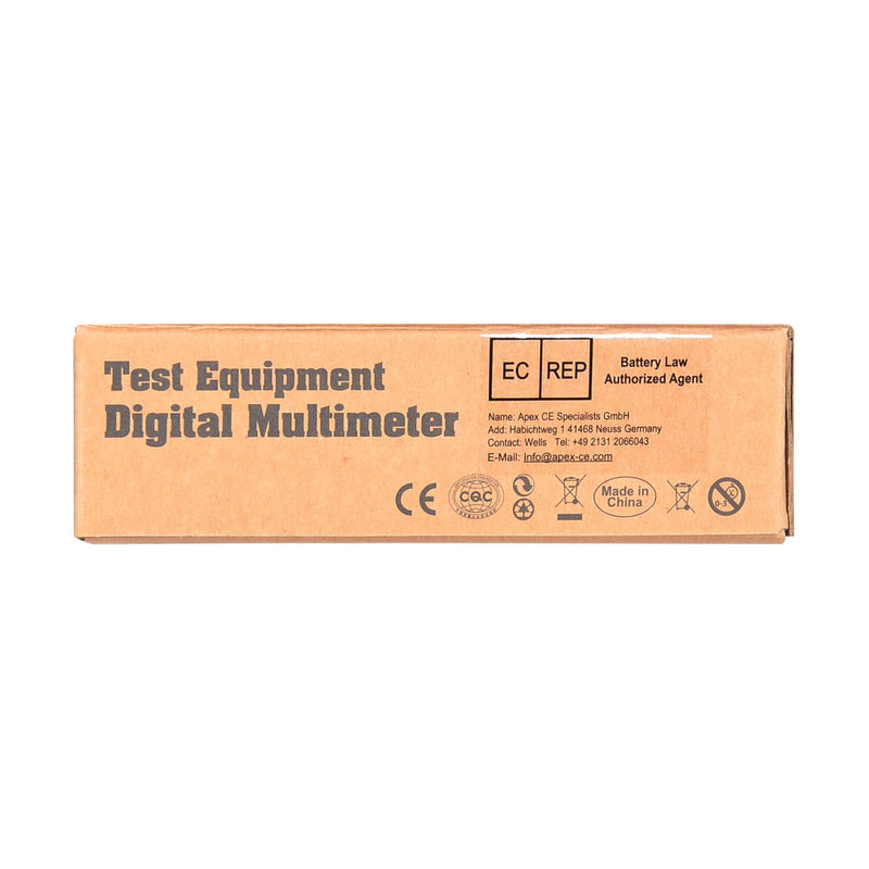 [Australia - AusPower] - Multimeter Tester TRMS 4000 Counts Digital Multimeter with DC AC Voltmeter and Ohm Volt Amp Meter ; Measures Voltage, Current, Resistance; Diode Continuity,Tests Live Wire, Continuity 