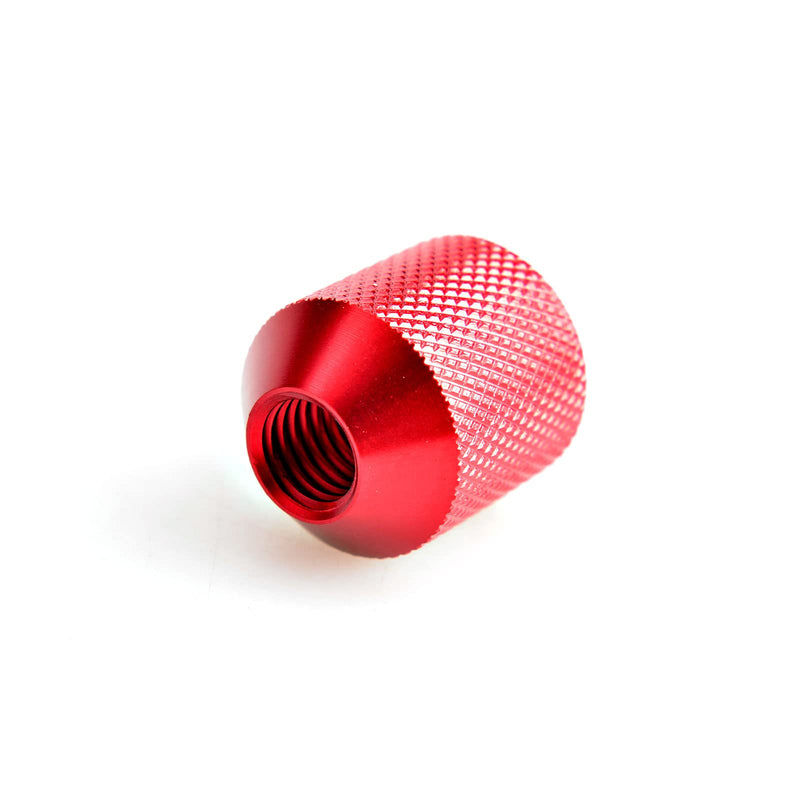 [Australia - AusPower] - 1-1/8" Two Hole Pins 6061 Aluminum Lightweight Construction 2 Hole Flange Alignment Pin with Anodized Oxide Red Finish 4Pcs 