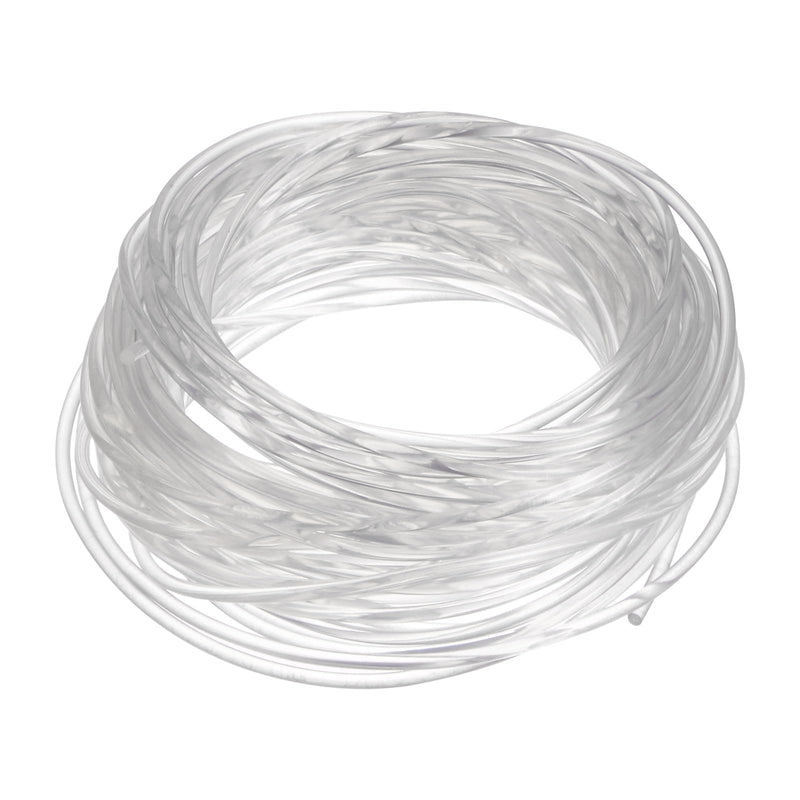 [Australia - AusPower] - PU Transmission Belt Polyurethane Round Belts 2mm Dia 32.8ft(10 Meters) Length Smooth Surface Urethane Belt for Drive Transmission, Translucent 2mmx10 Meters 