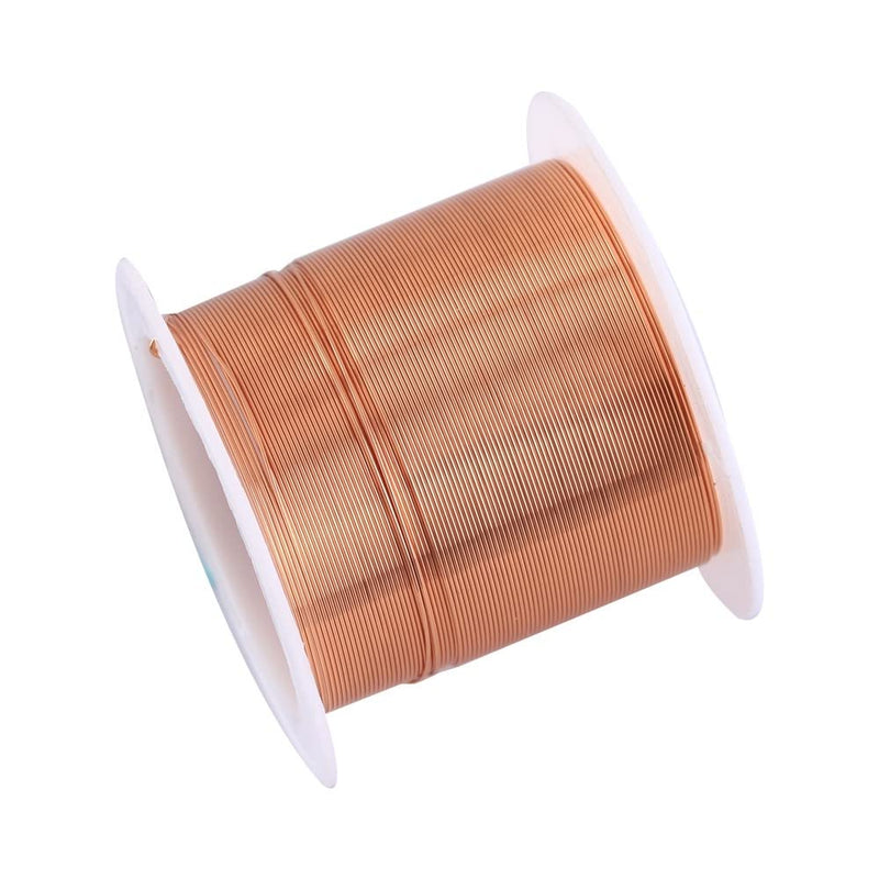 [Australia - AusPower] - 15m Copper Wire, 0.4mm Enamelled Magnet Wire Copper Inductance Coil for Transformers Inductors 