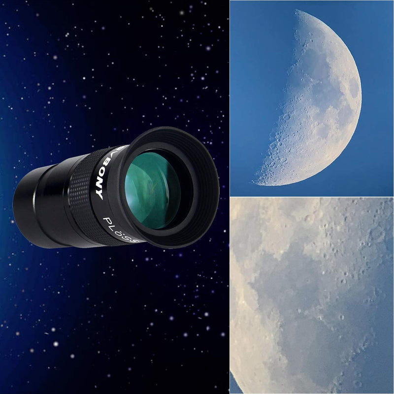 [Australia - AusPower] - SVBONY Telescope Eyepiece 40mm 1.25 inches Plossl Telescope Lens Fully Multi Green Coated Metal 40 Degree Apparent Field 4 Element Telescope Accessory for Astronomy Telescope 